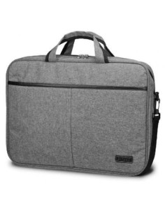 Maletín Subblim Elite Laptop Bag para Portátiles hasta 14'/ Cinta para Trolley/ Gris 2