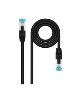 Nanocable Latiguillo Cat 7 LSZH/SFTP 1M Negro
