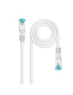 Nanocable Latiguillo Cat 7 LSZH/SFTP 1M Blanco