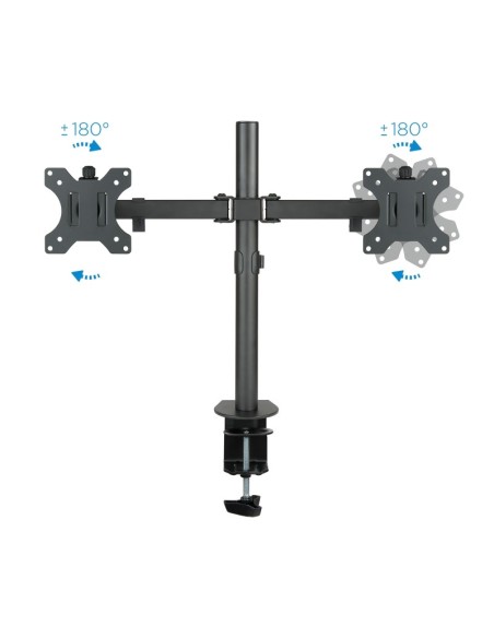 Tooq DB1232TN-B Soporte Monitor Mesa 2Brazos 13-32