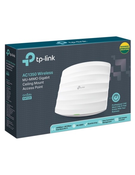 TP-LINK EAP225 Punto Acceso AC1350 Dual Band PoE