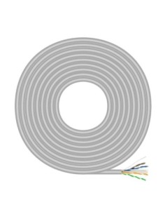 Aisens Cable RJ45 CAT6 UTP AWG23 CCA gris 100m