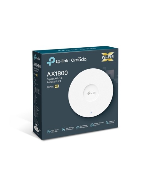 TP-Link EAP620 HD WiFi AX1800 Dual PoE Techo Omada