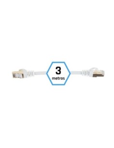 iggual Latiguillo CAT7 SFTP LSZH 3 metros blanco