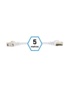 iggual Latiguillo CAT7 SFTP LSZH 5 metros blanco
