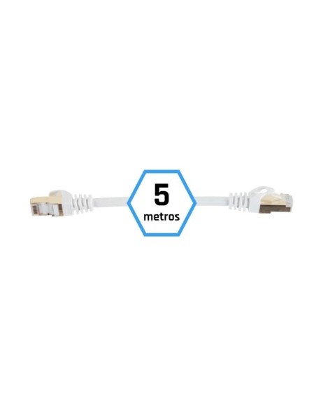 iggual Latiguillo CAT7 SFTP LSZH 5 metros blanco