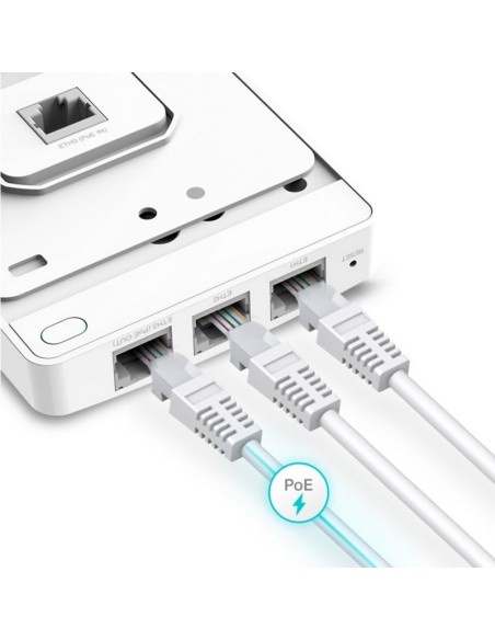 TP-Link EAP615-Wall AP WiFi6 AX1800 Dual 4xGbE