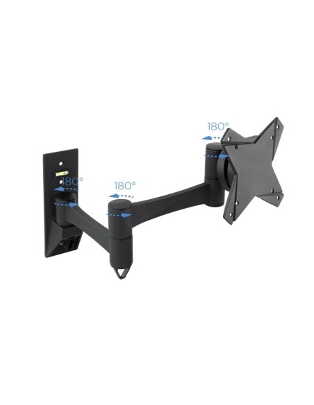 Tooq LP2323TN-B Soporte TV 13"-27" Gir/Incli Negro