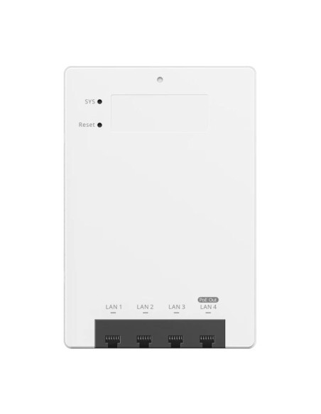 Reyee RAP72-Wall AP WiFi7 1x2.5Gb 4xGb Pared