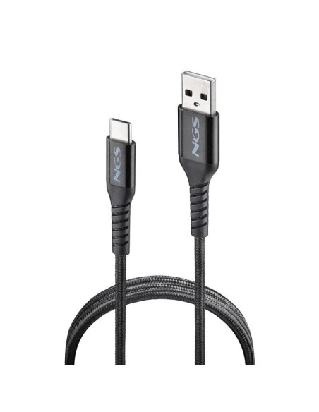 NGS CABLE CARGA RAPIDA USB A-USB-C 2'01 MT 480BPS