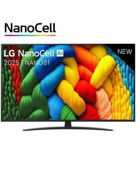 Televisor LG NanoCell 43NANO81A6A 43'/ Ultra HD 4K/ Smart TV/ WiFi