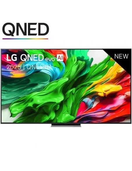 Televisor LG QNED Evo 75QNED87A6B 75'/ Ultra HD 4K/ Smart TV/ WiFi