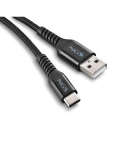 NGS CABLE CARGA RAPIDA USB A-USB-C 2'01 MT 480BPS 2