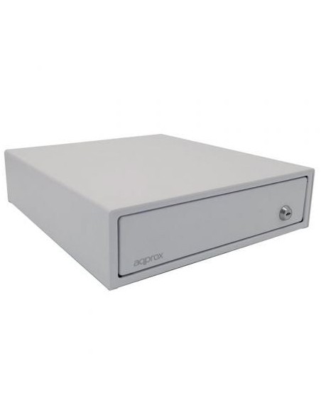 Cajón Portamonedas Approx appCASH33WH/ Manual y Automático/ Blanco