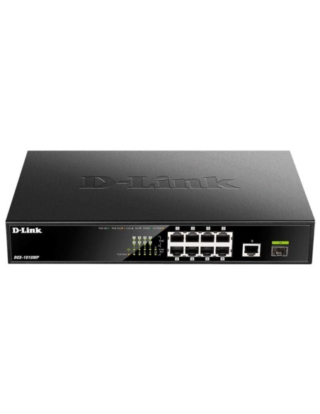 D-Link DGS-1010MP/E Switch 8xG PoE 1xG Up 1xG SFP