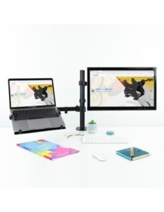 Tooq DB1200TN-B Soporte mesa monitor/portátil 2