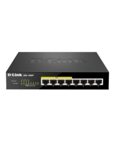 D-Link DGS-1008P Switch 8xGB 4xPoE