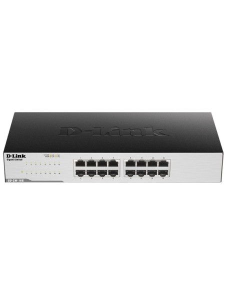 D-Link GO-SW-16G Switch 16xGB Metal