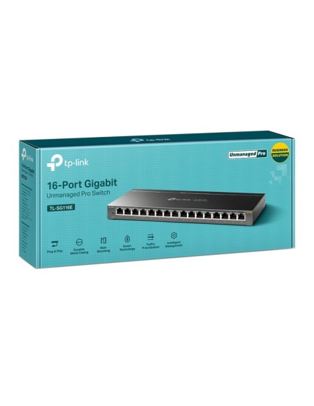 TP-LINK TL-SG116E Switch 16xGB Metal