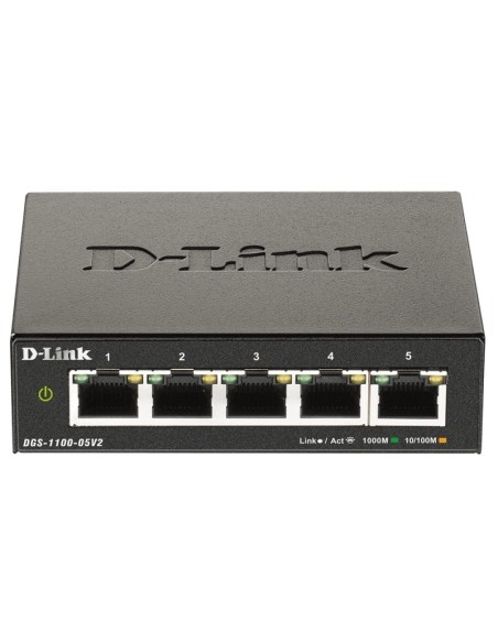 D-Link DGS-1100-05V2 Switch 5xGigabit EasySmart