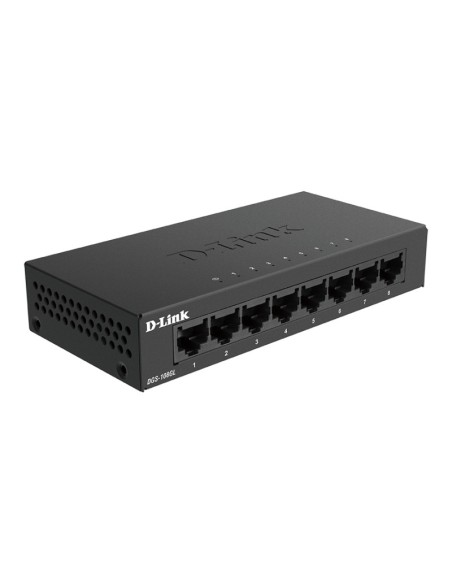 D-Link DGS-108GL Switch 8xGB Metal Plug&Play