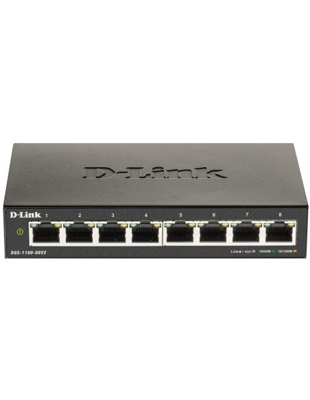 D-Link DGS-1100-08V2/E Smart Switch 8xGbE L2