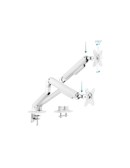 Tooq DB4132TNR-W Soport'mesa 2 monitor/tv 17-32" B