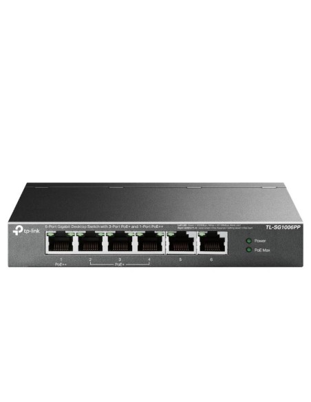 TP-Link TL-SG1006PP Switch 6xGB (3xPoE+ 1xPoE++)