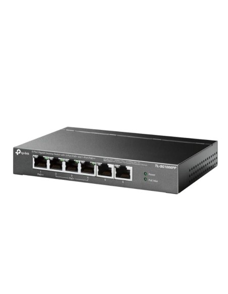 TP-Link TL-SG1006PP Switch 6xGB (3xPoE+ 1xPoE++)