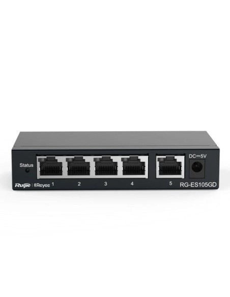 Reyee Unmanaged Switch 5xGb RJ45 Steel Case