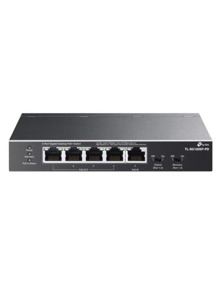 TP-Link TL-SG1005P-PD Switch 1xPoE++ In 4xPoE+ Out