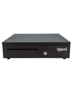 iggual Cajón Portamonedas IRON-35 42cm 5+6 negro