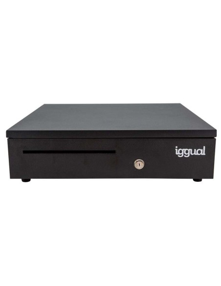 iggual Cajón Portamonedas IRON-35 42cm 5+6 negro