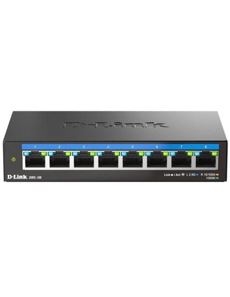 D-Link DMS-108 8x2.5MGb Unmanaged Switch