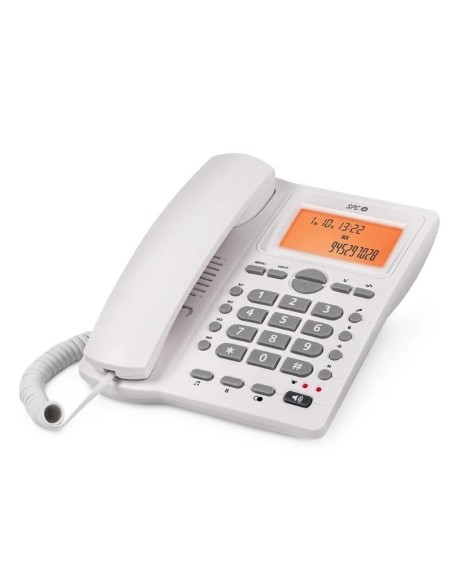 SPC 3612B Telefono OFFICE ID 2 LCD Blanco