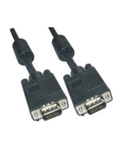 Nanocable Cable Conmutador Vga 15 M Negro