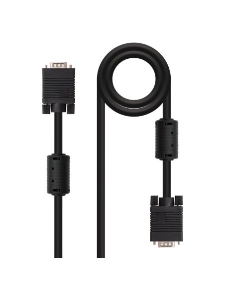 Nanocable Cable Conmutador Vga 3 M Negro
