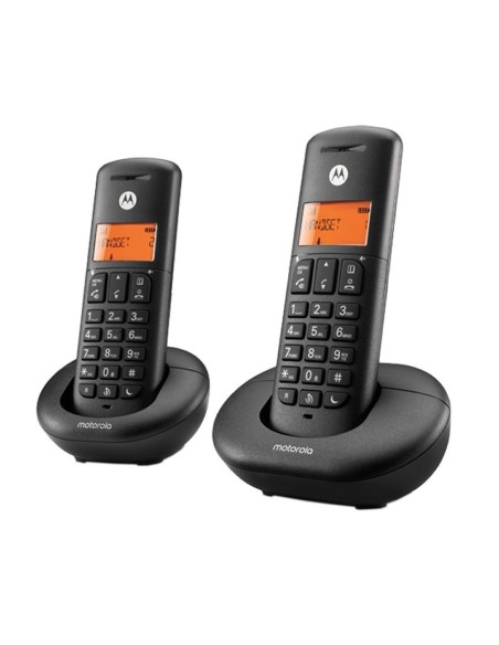 MOTOROLA E202 Telefono DECT Call Blocking Duo