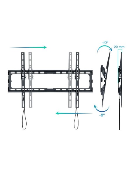 Tooq Soporte pared LP1081T-B incl pantallas 37-80"