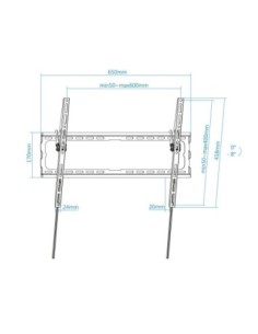 Tooq Soporte pared LP1081T-B incl pantallas 37-80" 2