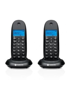 MOTOROLA C1002 CB+ Telefono DECT Negro Duo 2