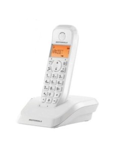 MOTOROLA S1201 Telefono DECT Blanco