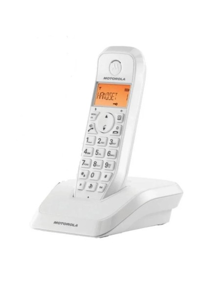 MOTOROLA S1201 Telefono DECT Blanco
