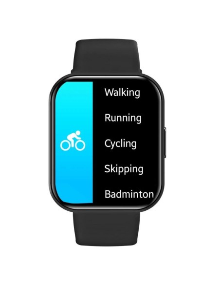 Celly Smartwatch Cuadrado Funcion Llamada Negro