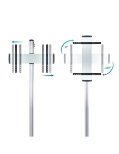 Tooq FS2270M-B Soporte suelo fijo  37-70" 2