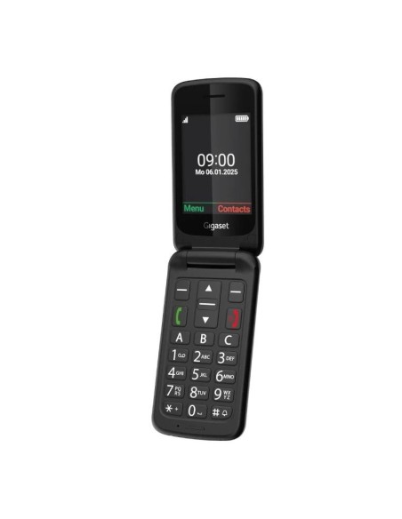 Gigaset Móvil Senior GL595 2.8" SIM Negro