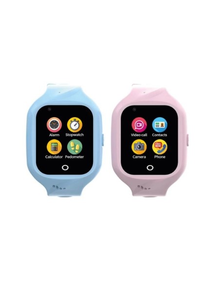 Celly Smartwatch Kids 4G 2 Correas Azul y Rosa