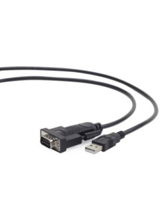 Gembird Adaptador USB a Serie DB9M 15 m