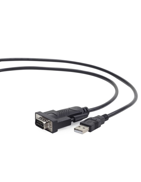 Gembird Adaptador USB a Serie DB9M 15 m