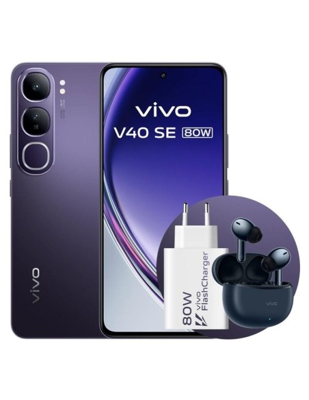 VIVO V40 SE 80W 6.67" 8Gb(+8) 256Gb Black Bundle